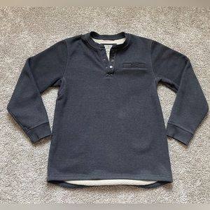 Vintage 00s Mens LL bean Sherpa lines long sleeve